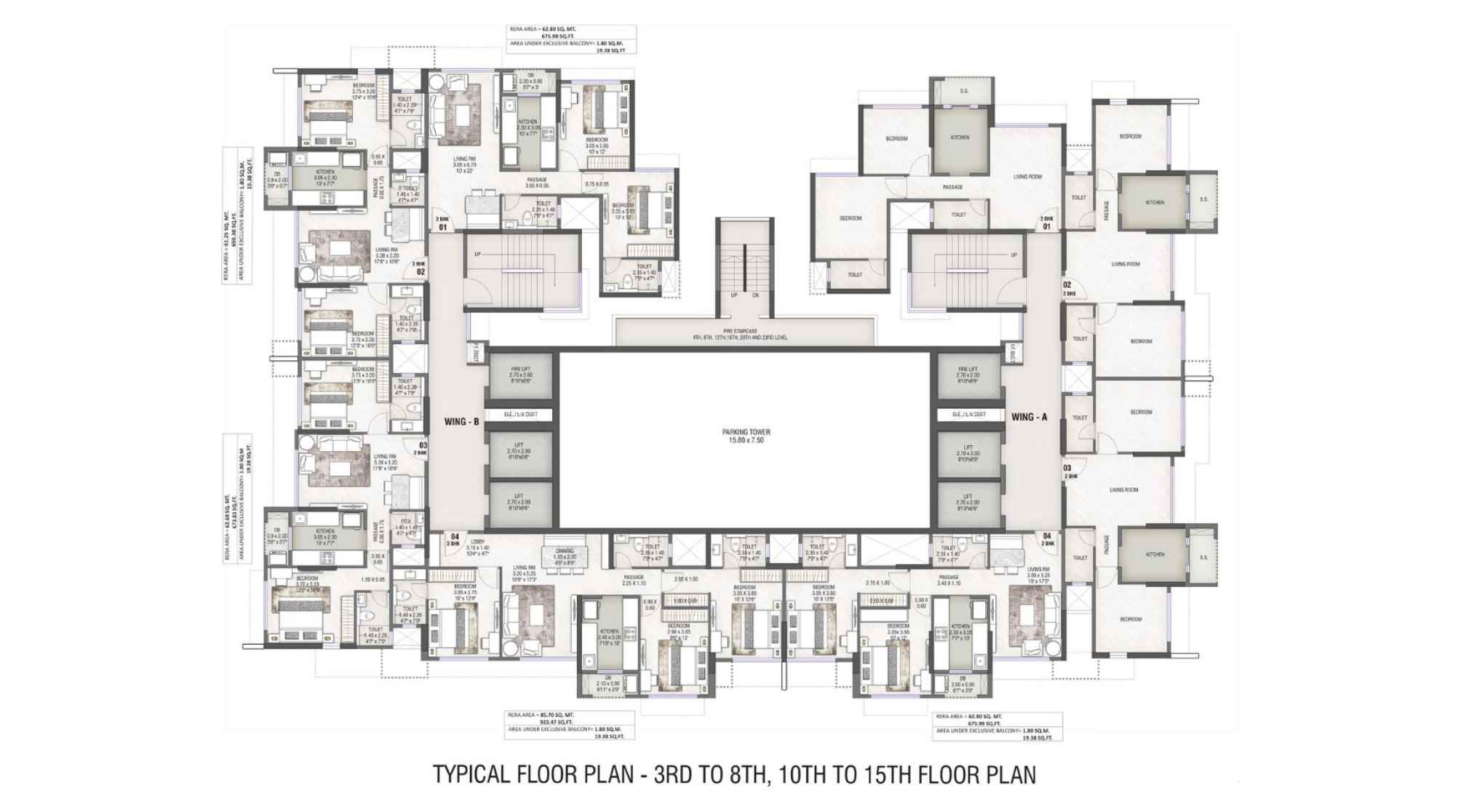 Rustomjee-Stella-Floor-Plan-Typical-3rd-To-8th-10th-To-15th